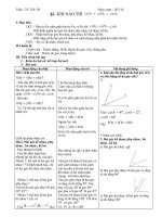 Giáo án hình học lớp 6 tuần 25 32 