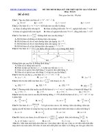 300 ĐỀ THI THỬ MÔN TOÁN – TRẮC NGHIỆM 2017 – CÓ LỜI GIẢI CHI TIẾT ĐÃ ĐƯỢC THẨM ĐỊNH – IN DÙNG NGAY – ĐỀ 12