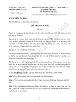 Đề thi thử THPT Quốc gia môn Văn THPT Yên Lạc 2017 lần 1  