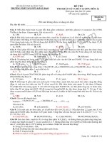 Đề thi thử THPT Quốc gia 2017 môn Hóa THPT Nguyễn Đăng Đạo  