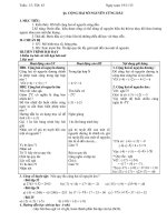 Giáo án số học 6 tuần 15 18 