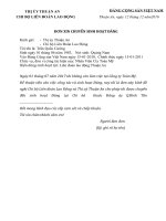 chuyển sinh hoạt đảng 2016