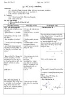 Giáo án hình học lớp 6 tuần 20 24 