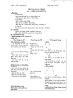 Giáo án hình học lớp 6 tuần 1   3 