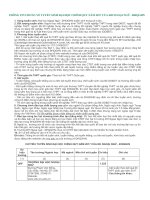 01 Thông tin chung về tuyển sinh đại học chính quy năm 2017 của ĐHNN