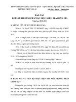 Bao cao doi moi mon tin hoc