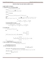 trắc nghiệm ôn tập hình học 12