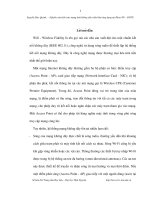 Nghiên cứu kiến trúc mạng lưới không dây triển khai ứng dụng tại Khoa NN – ĐHTN