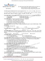 Đề thi thử đại học môn hóa  trường THPT phan chu trinh có đáp án giải chi tiết 