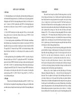 Nghiên cứu tạo cây đậu xanh chuyển gen có khả năng kháng mọt (TT LA tiến sĩ)