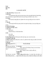 Giảng văn: CA DAO HÀI  HƯỚC