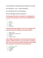 95 test bank for m business 4th edition by ferrell 