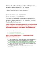 79 free test bank for organizational behavior an evidence based approach 12th edition 