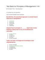 204 test bank for principles of management 11th 
