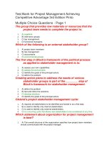 105 test bank for project management achieving competitive advantage 3rd edition pinto 