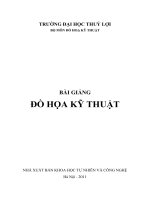 Bài giảng đồ họa kỹ thuật  nguyễn việt anh, nguyễn thị hồng, nguyễn kim hiền 