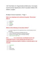 123 test bank for organizational behaviour concepts controversies applications sixth canadian edition 6th edition langton 