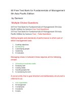 131 free test bank for fundamentals of management 5th asia pacific edition 