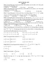 đề thi tử tốt nghiệp toán 12