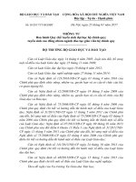 QUY CHẾ TUYÊN SINH ĐẠI HỌC 2017