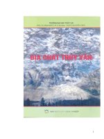 Địa chất thuỷ văn  phạm hữu sy chủ biên, nguyễn uyên 