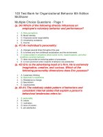 103 test bank for organizational behavior 6th edition mcshane 