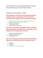 103 test bank for organizational behavior science the real world and you 8th edition nelson 