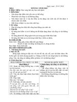 Giao an sinh hoc 6 day du 2 cot chuan nhat  20162017