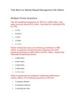 58 test bank for market based management 6th edition roger best