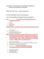 322 test bank for business connecting principles to practice 2nd edition 