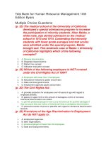 Test bank for human resource management 10th edition byars 