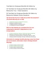59 test bank for employee benefits 5th edition by 