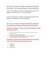 80 free test bank for modern marketing research 2nd edition 