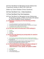 80 test bank for managing human resources productivity quality of work life profits 9th 
