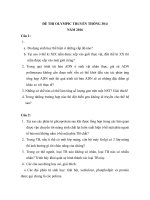 ĐỀ THI OLYMPIC TRUYỀN THỐNG 30 4 2016