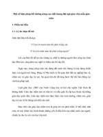 Một số biện pháp bồi dưỡng nâng cao chất lượng đội ngũ giáo viên mẫu giáo 