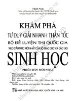 Khám phá tư duy giải nhanh thần tốc bộ đề luyện thi quốc gia môn sinh.compressed