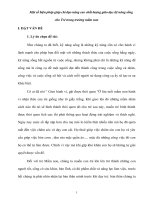 Một số biện pháp giúp chỉ đạo nâng cao chất lượng giáo dục kỹ năng sống cho trẻ trong trường mầm non 