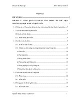 Phát triển hệ thống thông tin quản lý thư viện – phân hệ quản lý sách theo phương pháp mã vạch