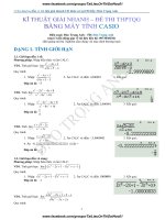 PP giai nhanh trac nghiem toan -  Dao Trong Anh