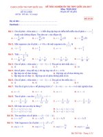 toanmath com   4 đề trắc nghiệm chuyên đề số phức   bùi thế việt