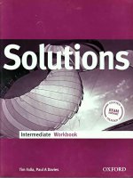 Solution intermediate wb 2008