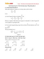 Giải bài tập trang 36, 37 SGK Toán lớp 6 tập 2: Phép nhân phân số