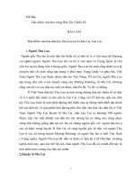 Tổ chức các sự kiện vùng văn hóa dân tộc thiểu số: Đặc điểm văn hóa dân tộc Thu Lao tại Si Ma Cai, Lao Cai.
