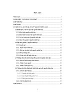 Thực trạng vấn đề quản lý nguồn nhân lực của công ty dệt may xuất khẩu Thành Công