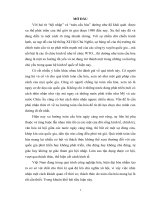 Tiểu luận cao học môn các chuyên đề kinh tế  toàn cầu hóa về kinh tế, vấn đề chủ động hội nhập kinh tế quốc tế của việt nam và giải pháp chủ động hội nhập kinh tế quốc tế của ngành y,dược