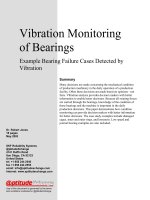 JM02014   vibration monitoring of bearings 