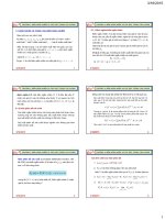 CHƯƠNG 2: BIẾN NGẪU NHIÊN VÀ CÁC ĐĂC TRƯNG CỦA CHÚNG