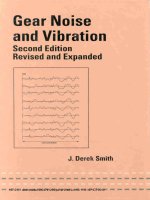 Gear noise and vibration 
