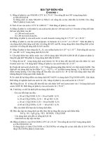 bài tập điện hóa cơ sơ